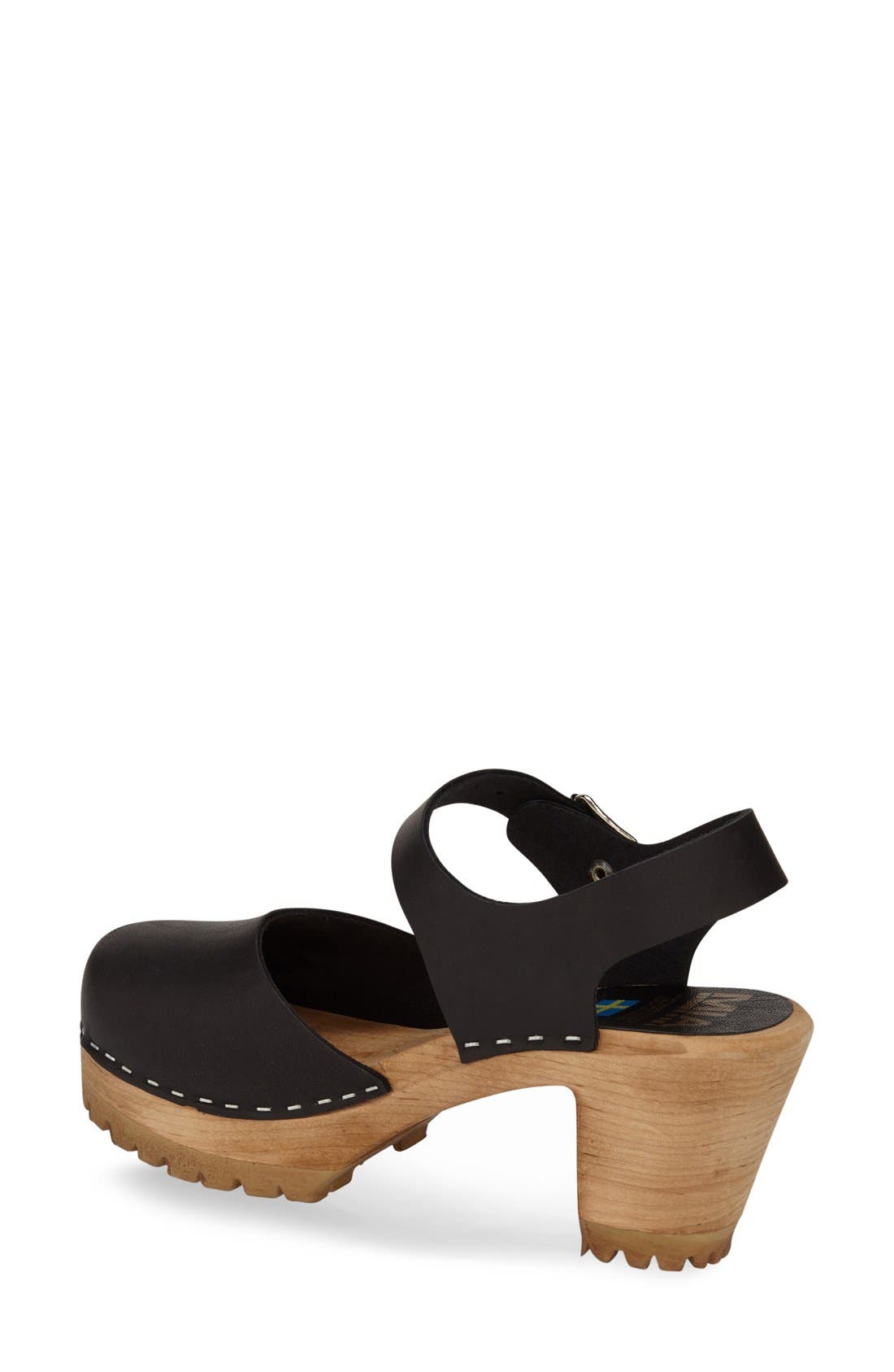 MIA Abba Sandal, Alternate, color, Black Leat