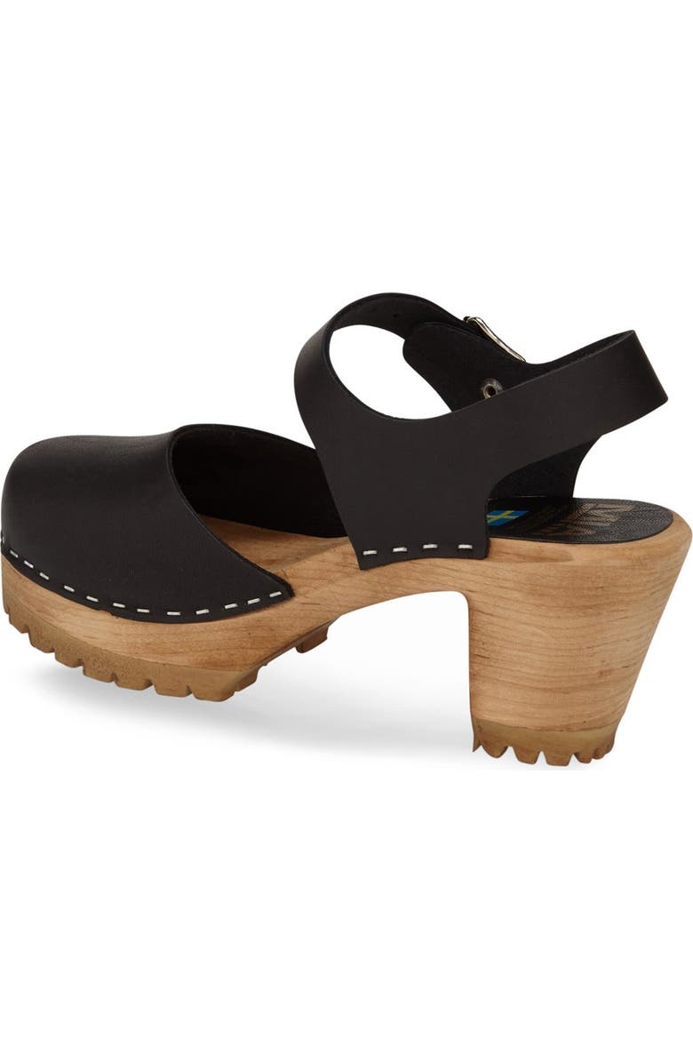 MIA Abba Sandal, Alternate, color, Black Leat