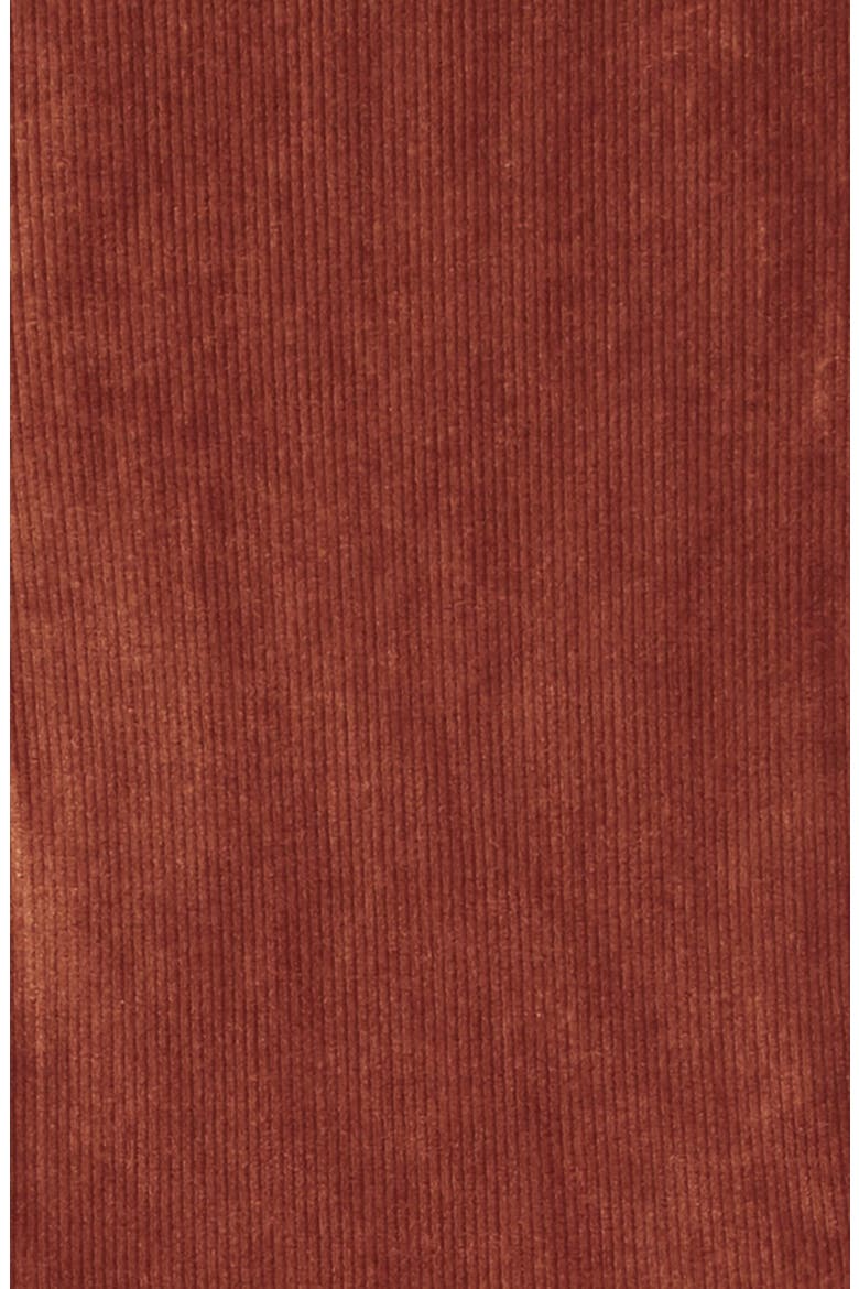 Mock Neck Velvet Dress, Alternate, color, RUST