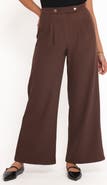 Petal & Pup Corfu Pleat Front Wide Leg Pants