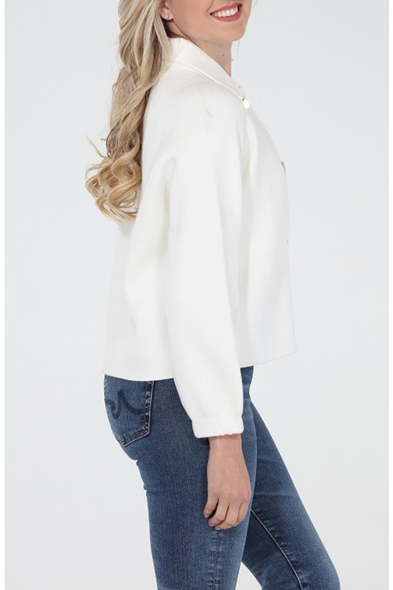 Button Front Jacket, Alternate, color, IVORY