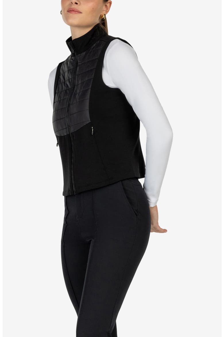 Hybrid Golf Vest, Alternate, color, BLACK