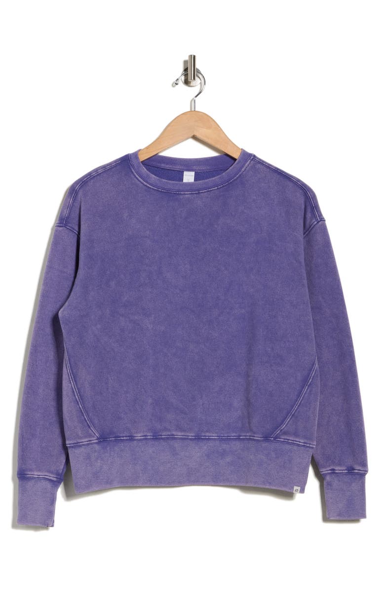 MARIKA Marin Fleece Sweatshirt, Alternate, color, Orient Blue