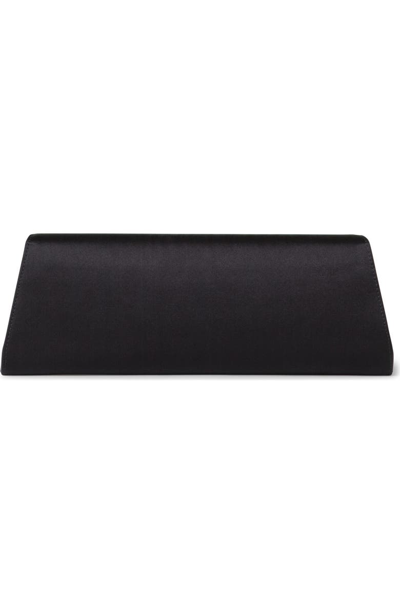 Akris Small Anouk East/West Silk Satin Clutch, Alternate, color,