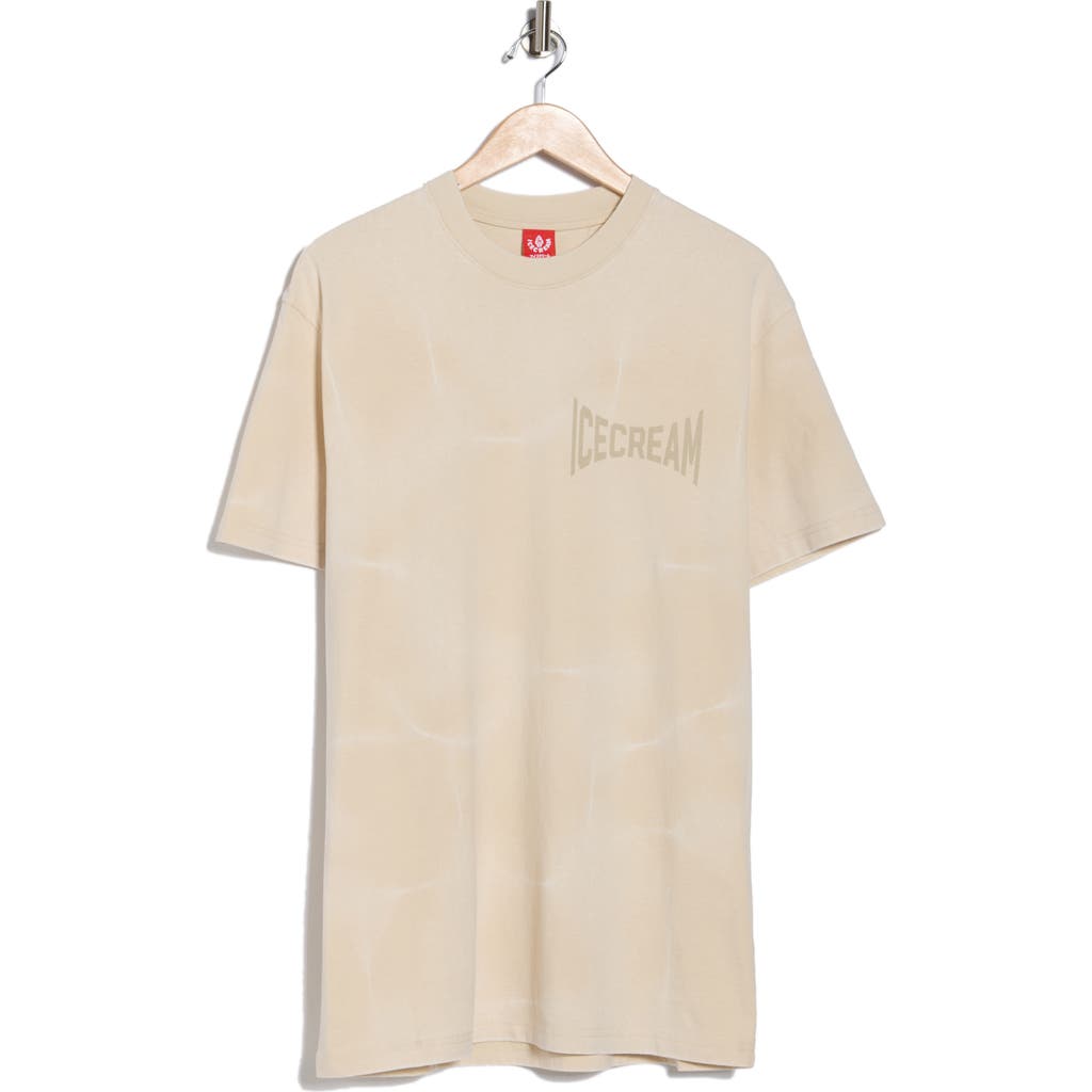 Icecream Wrestle Cotton Jersey Graphic T-shirt In Neutral