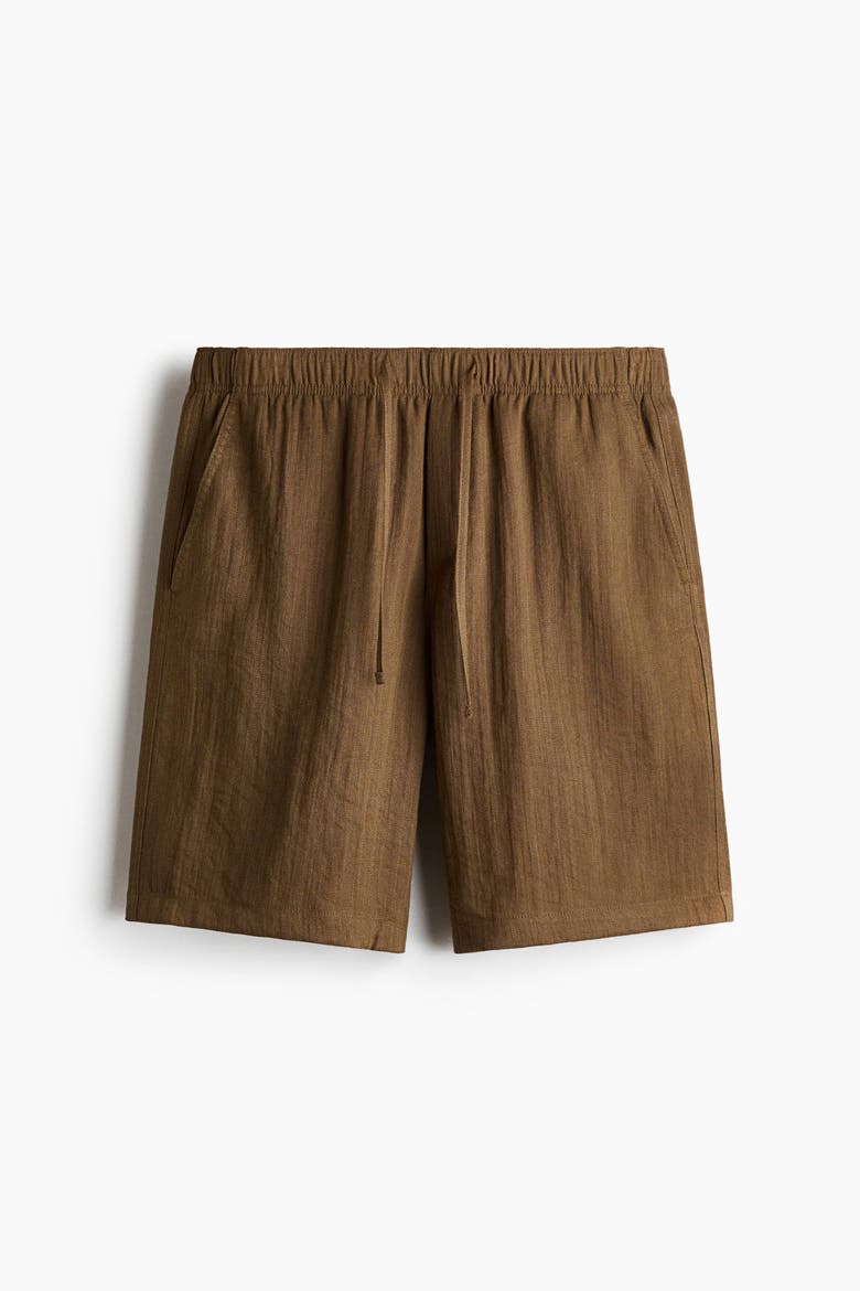 Loose Fit Shorts, Alternate, color, Khaki green