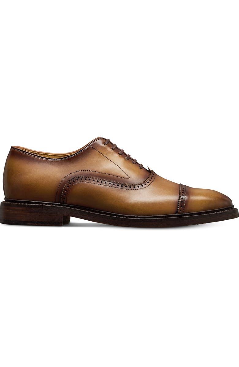 Allen Edmonds Murray Reserve Cap Toe Oxford Dress Shoe, Alternate, color, Walnut