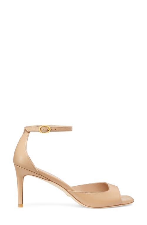Stuart Weitzman Nudistia 75 Sandal In Brown