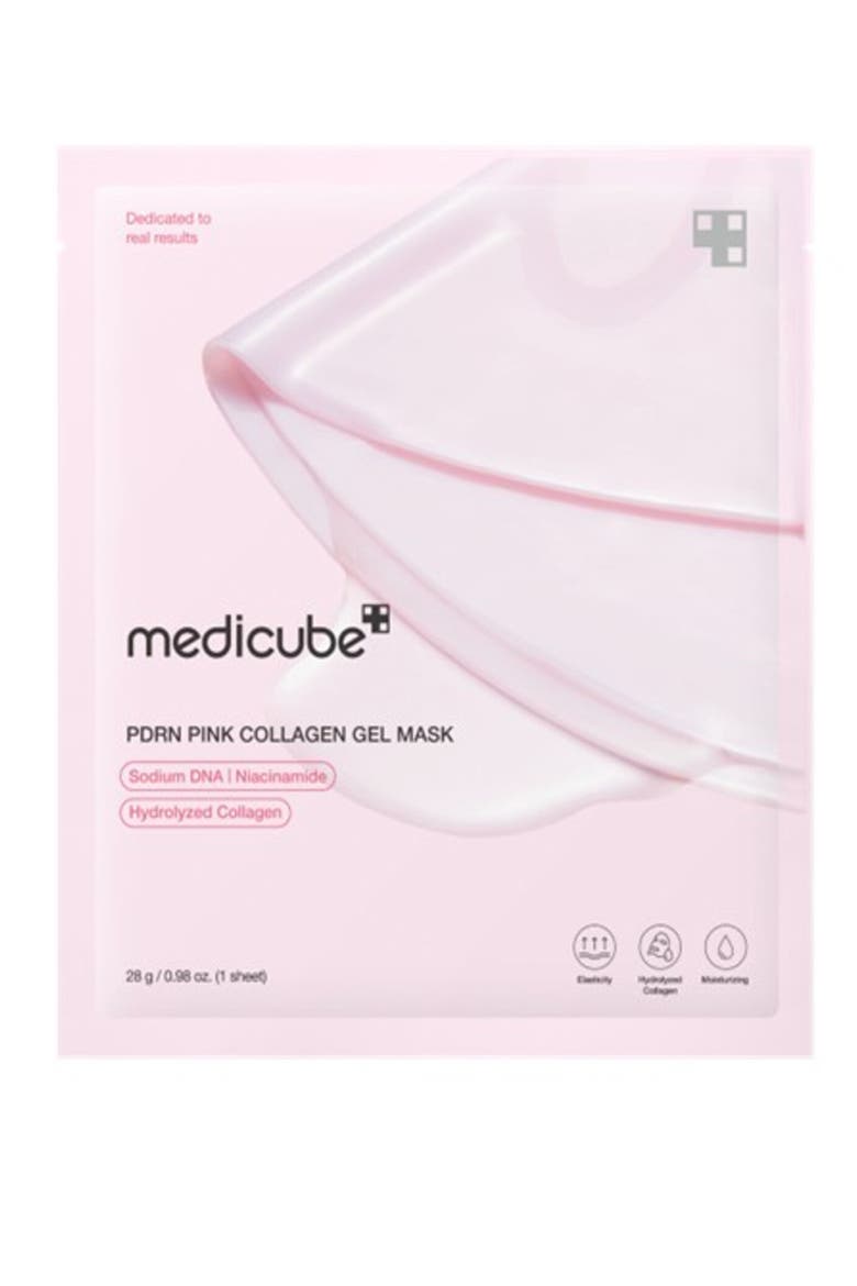PDRN Pink Collagen Gel Mask, Main, color, PINK