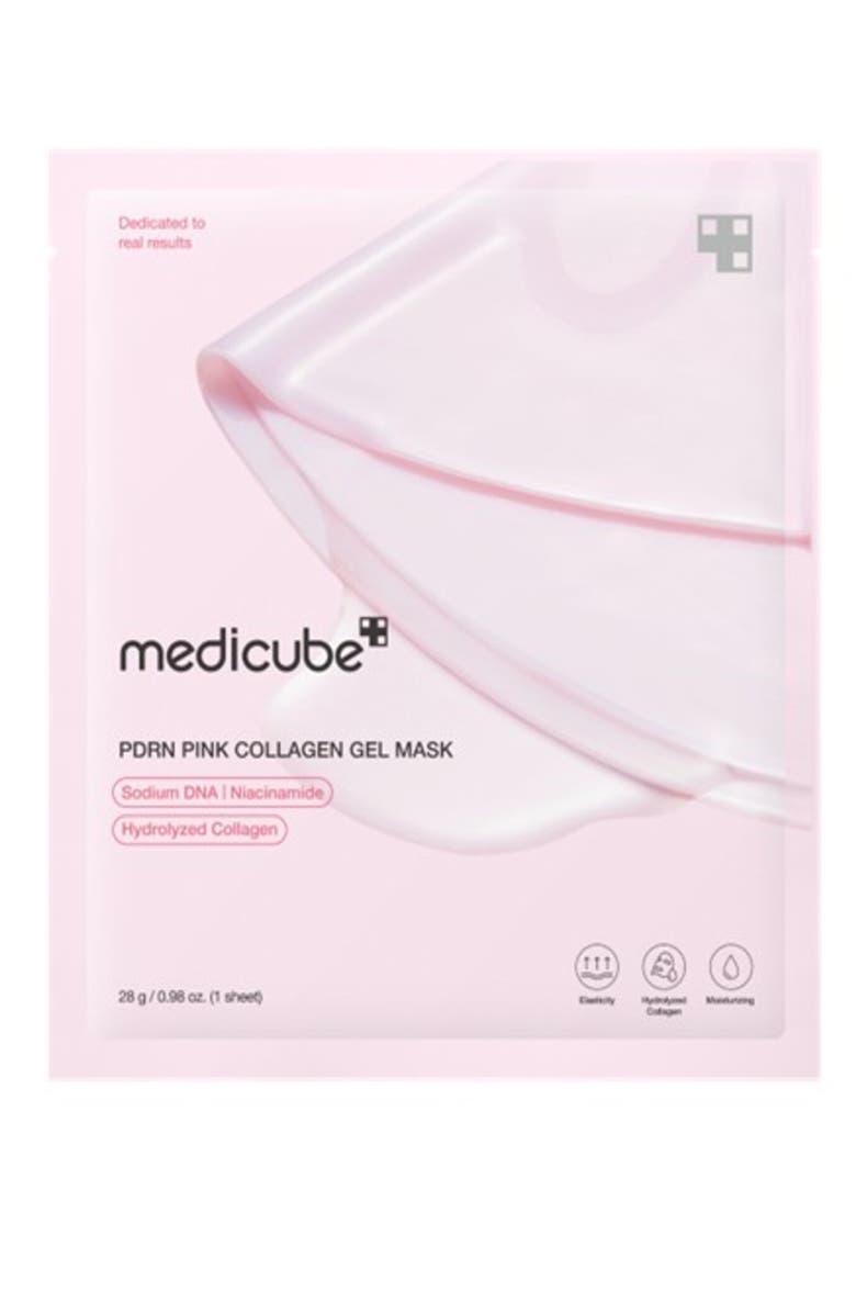 MEDICUBE PDRN Pink Collagen Gel Mask, Main, color, Pink
