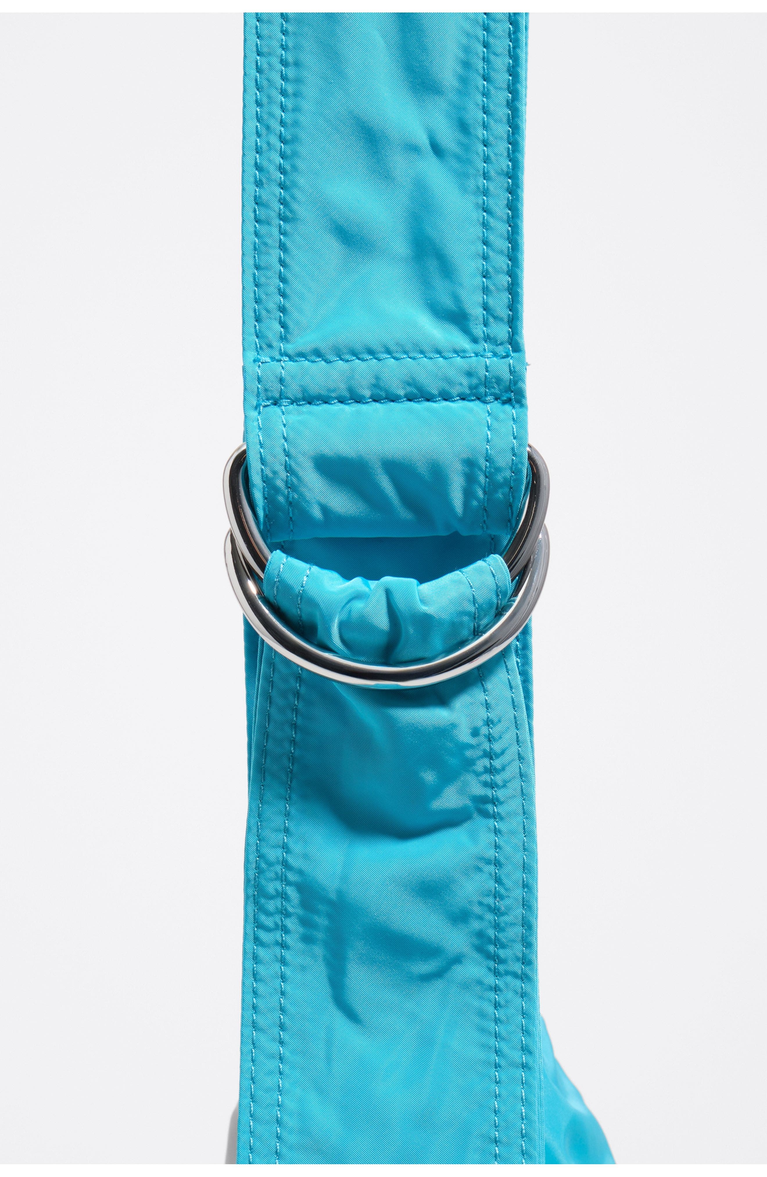 Bimba y Lola Medium Moon Bag, Alternate, color, Blue