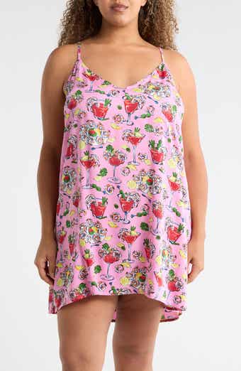 Printfresh Satin Chemise