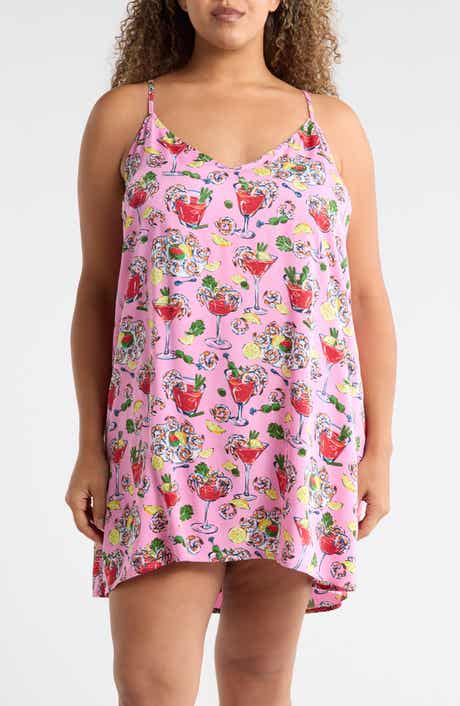 Printfresh Satin Chemise