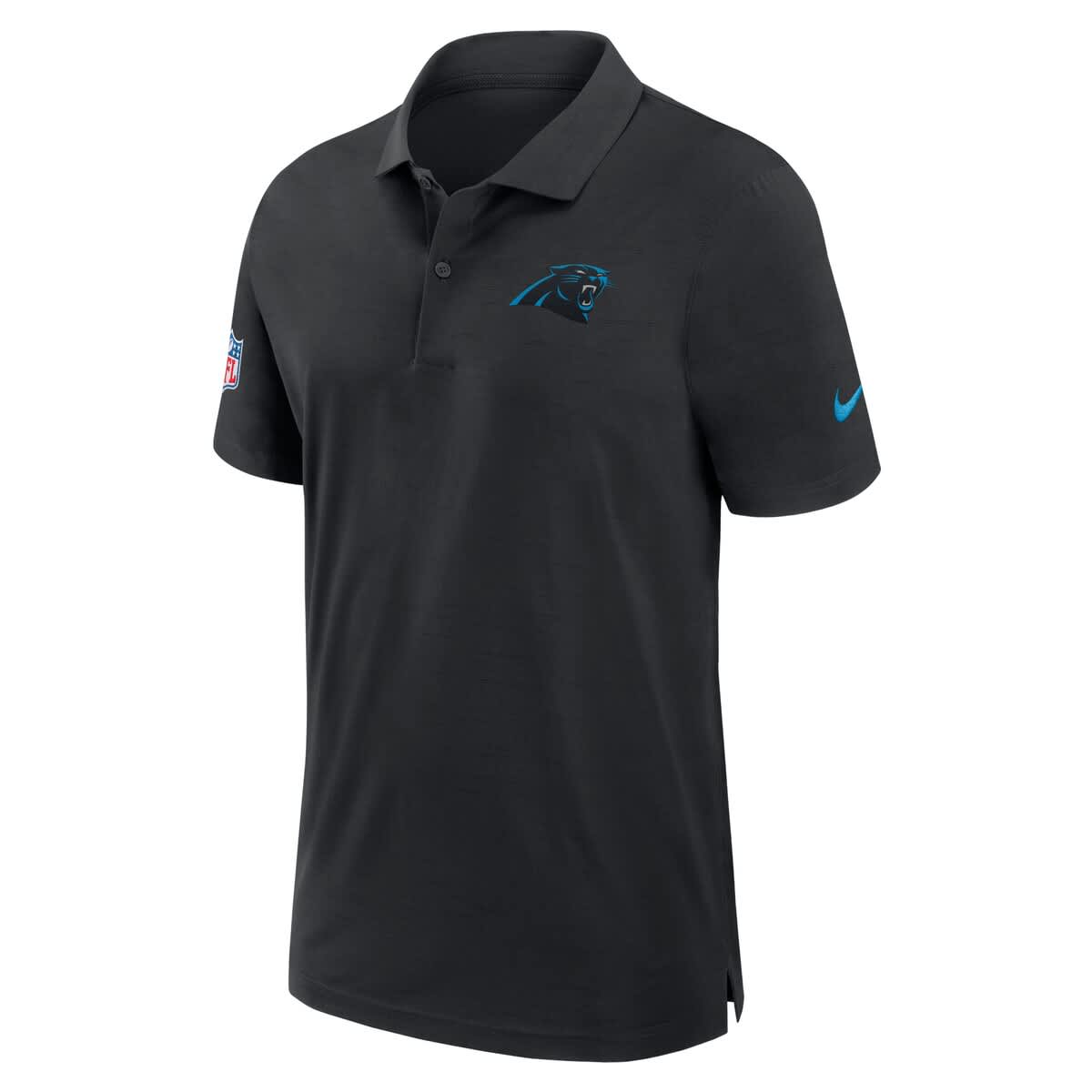 Men's Nike Black Carolina Panthers 2024/25 Sideline Performance Polo - image 2