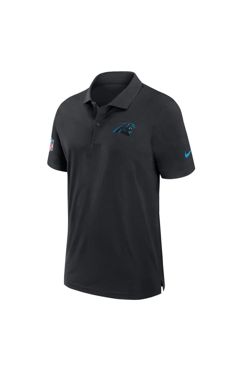 Nike Men's Nike Black Carolina Panthers 2024/25 Sideline Performance Polo, Alternate, color, Black