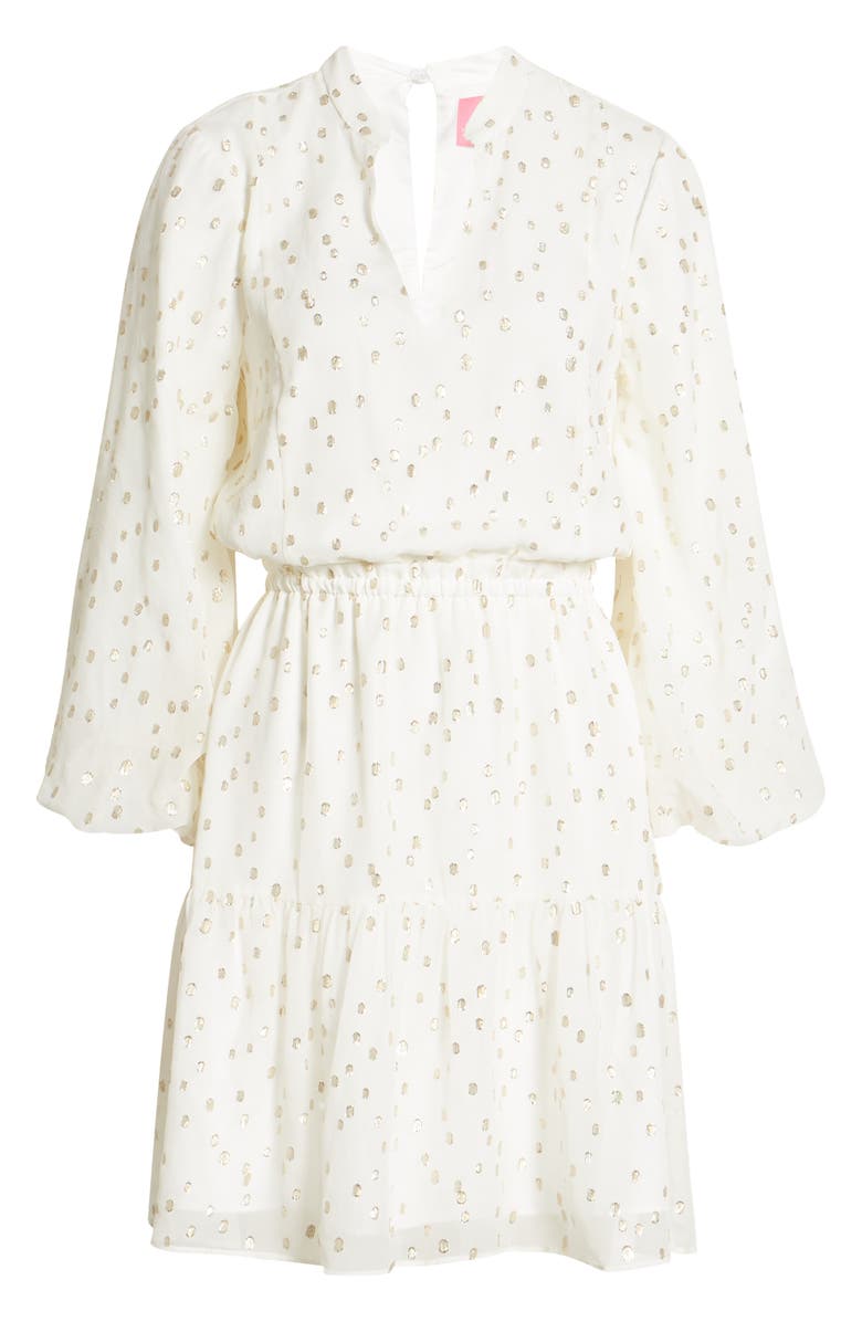 Lilly Pulitzer<sup>®</sup> Joella Long Sleeve Silk Dress, Alternate, color, 