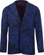 Lords of Harlech Judd Fully Lined Tailored Wool Blazer