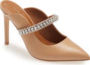 Kurt Geiger London Duke Crystal Strap Pointed Toe Mule