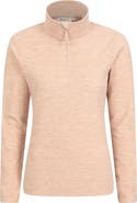 Mountain Warehouse Snowdon Melange Fleece Top