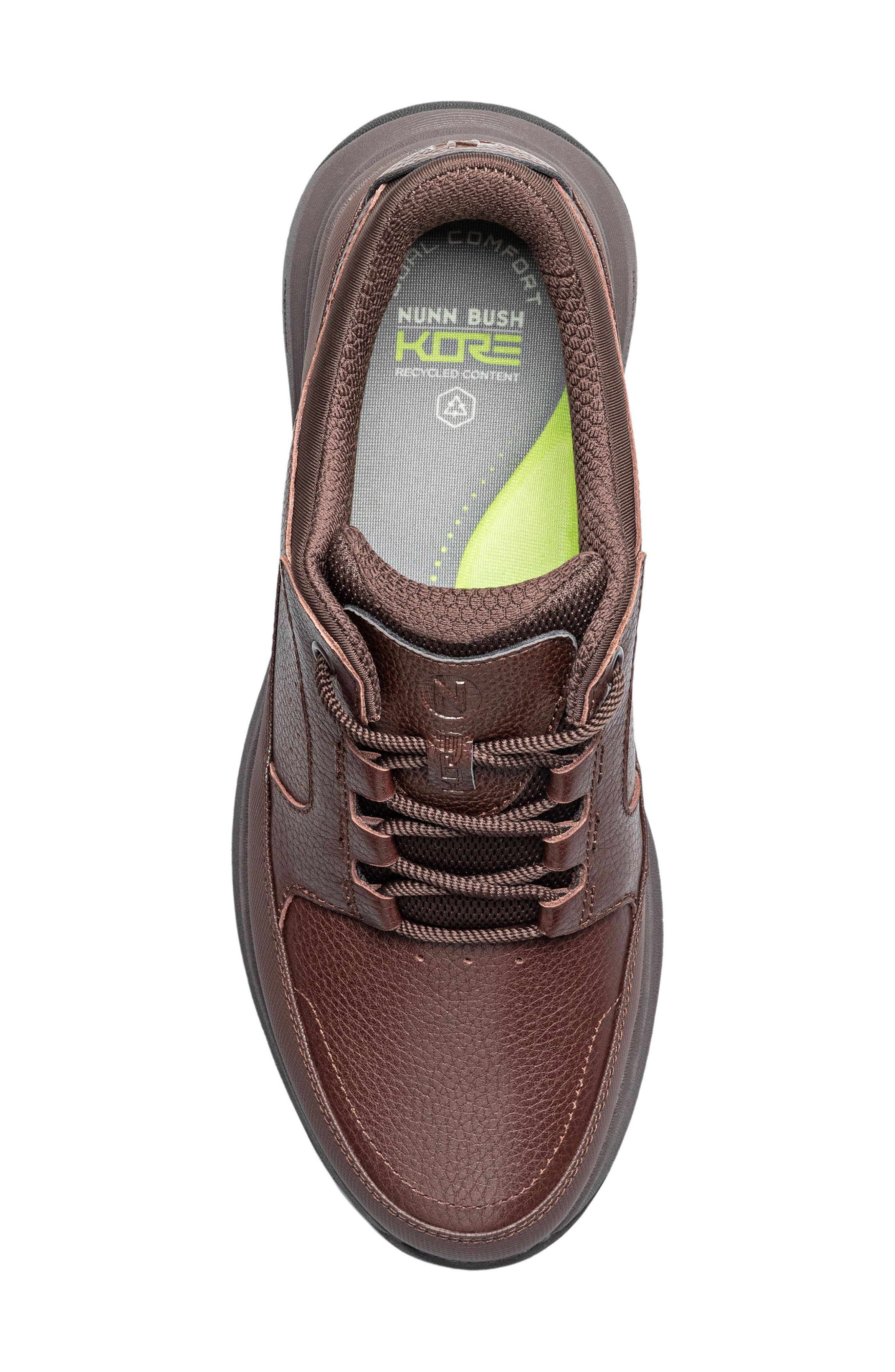 Kore Taz EZ Hands Free Moc Toe Sneaker, Alternate, color, BROWN TUMBLED