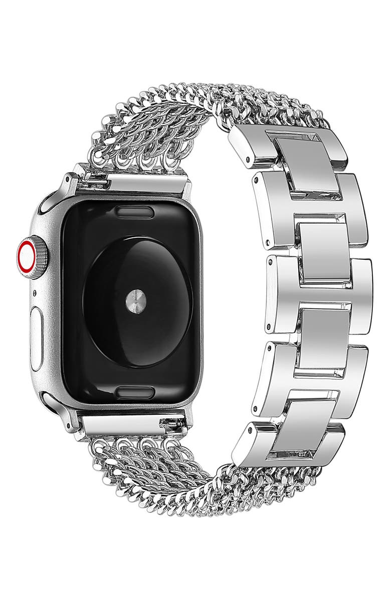 The Posh Tech Resin Detail 23mm Apple Watch<sup>®</sup> Bracelet Watchband, Alternate, color,