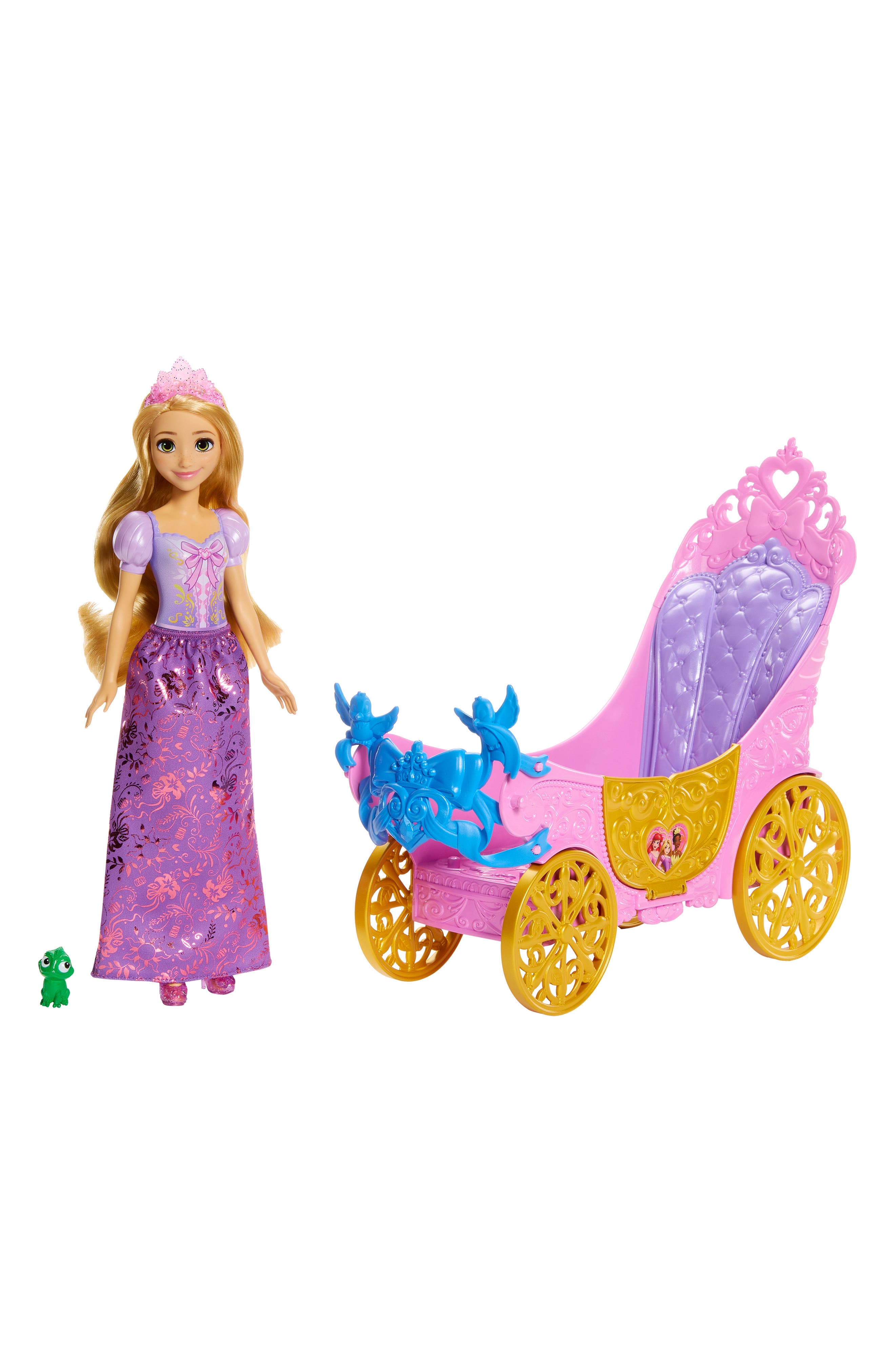 Kids' Princess Carriage & Doll Set