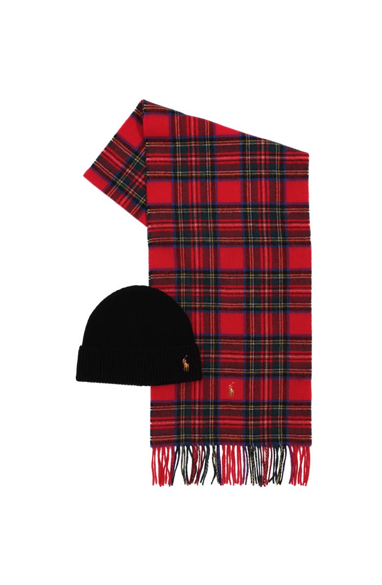 Polo Ralph Lauren Holiday Plaid Boxed Gift-Set, Alternate, color, Royal Stewart