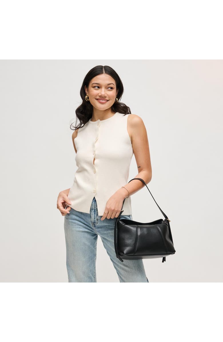 URBAN EXPRESSIONS HANDBAGS Waylon Shoulder Bag, Alternate, color, Black