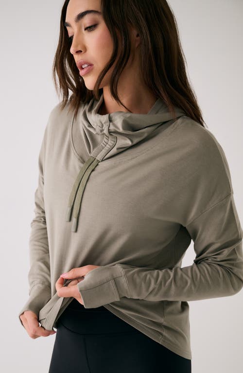 Lole Dynamic Hoodie In Gray