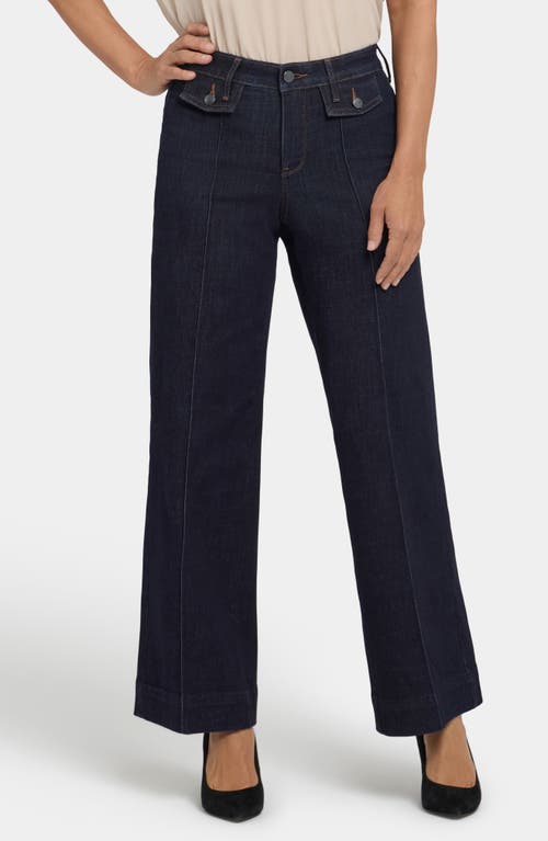 Nydj Teresa Wide Leg Jeans In Blue