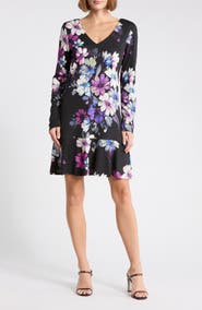 Tommy Bahama Darcy Nightshade Long Sleeve Dress