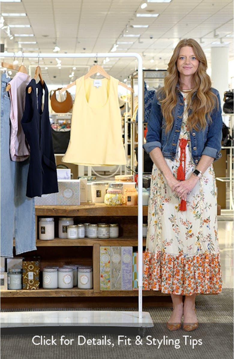 Archie Organic Cotton Blend Jersey Tank, sales video thumbnail