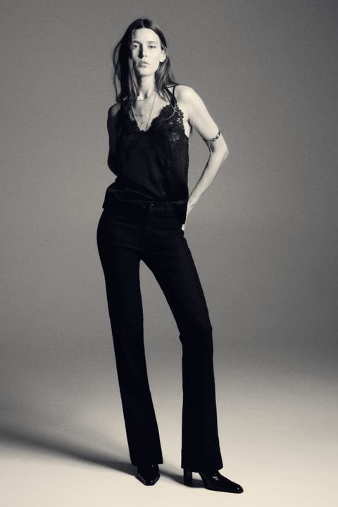 Flared High Jeans