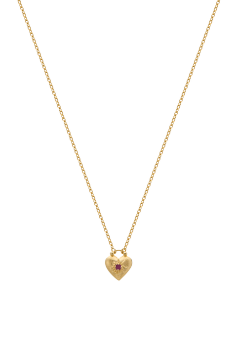 Love You Small Heart Necklace