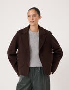 Hush Mina Pure Wool Double Faced Blazer