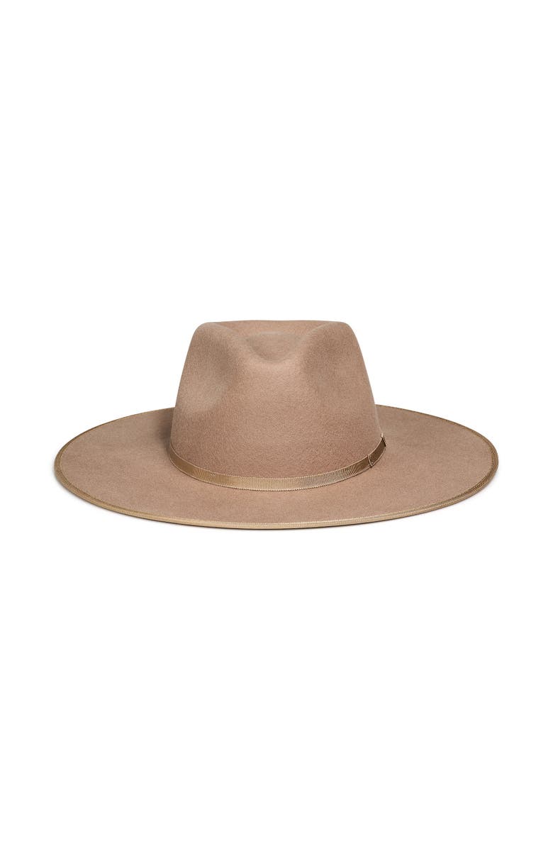 DESERI Flat Brim Hat, Alternate, color, Tan