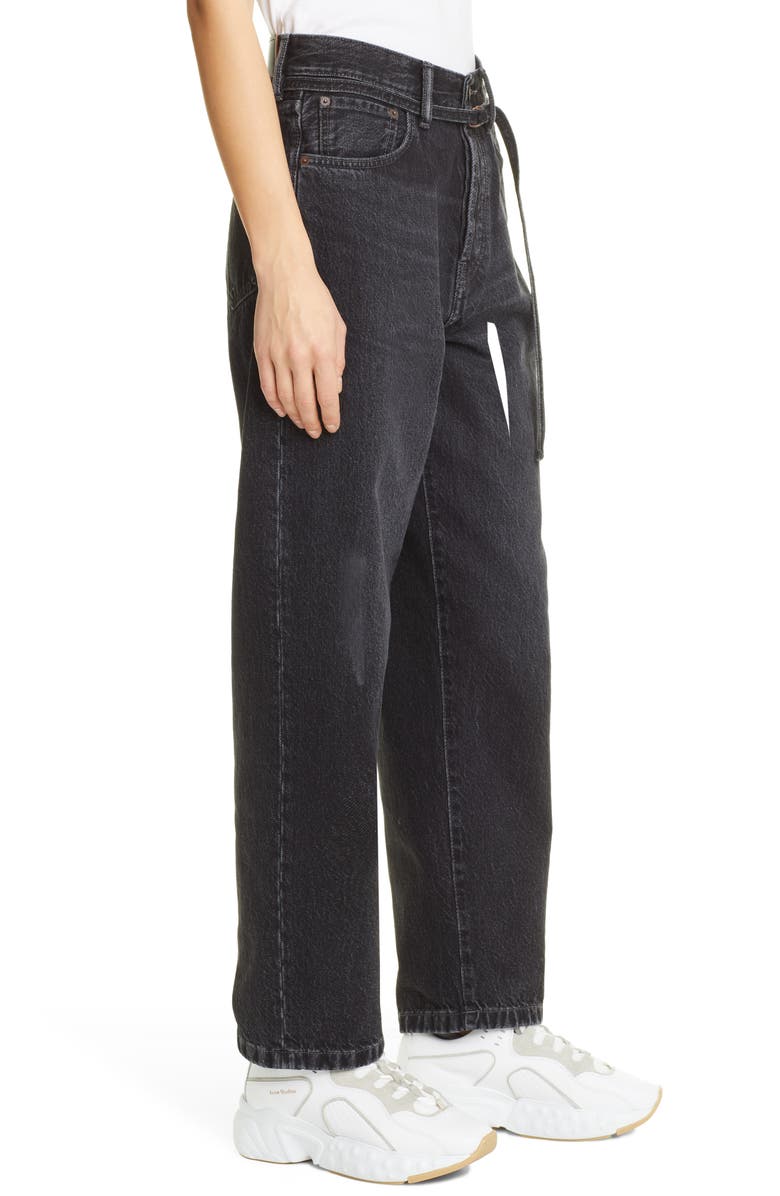 Acne Studios Toj Loose Fit Jeans, Alternate, color,