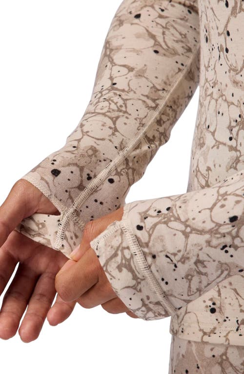 Backcountry Cedars Rws Merino Lt-wt Baselayer Crew Top In Multi
