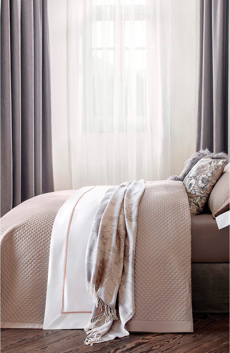 Togas Dorian Bedcover, Alternate, color, Grey