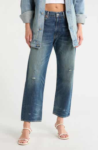 DENIMIST Lucy High Waist Crop Boyfriend Jeans