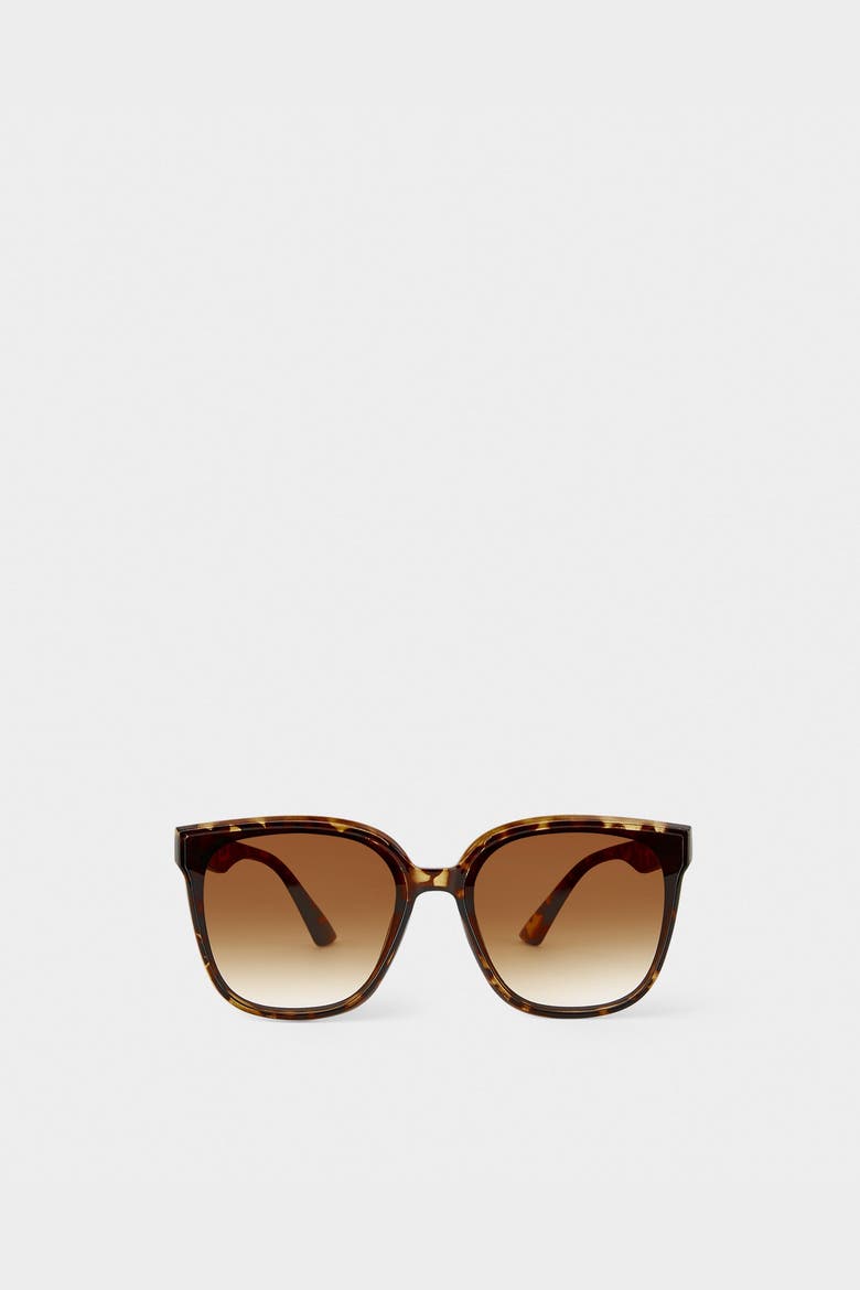 Savannah Sunglasses in Brown Tortoiseshell, Alternate, color, Brown Tortoishell