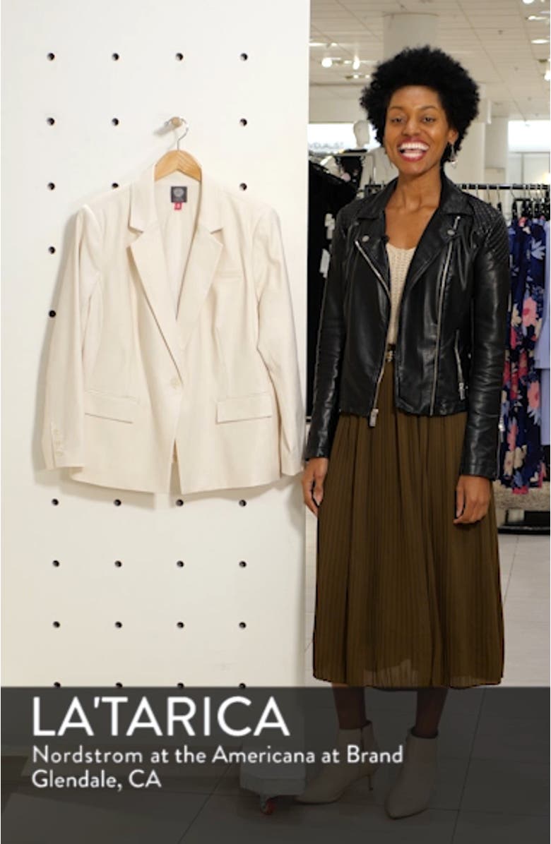 Notch Collar Blazer, sales video thumbnail