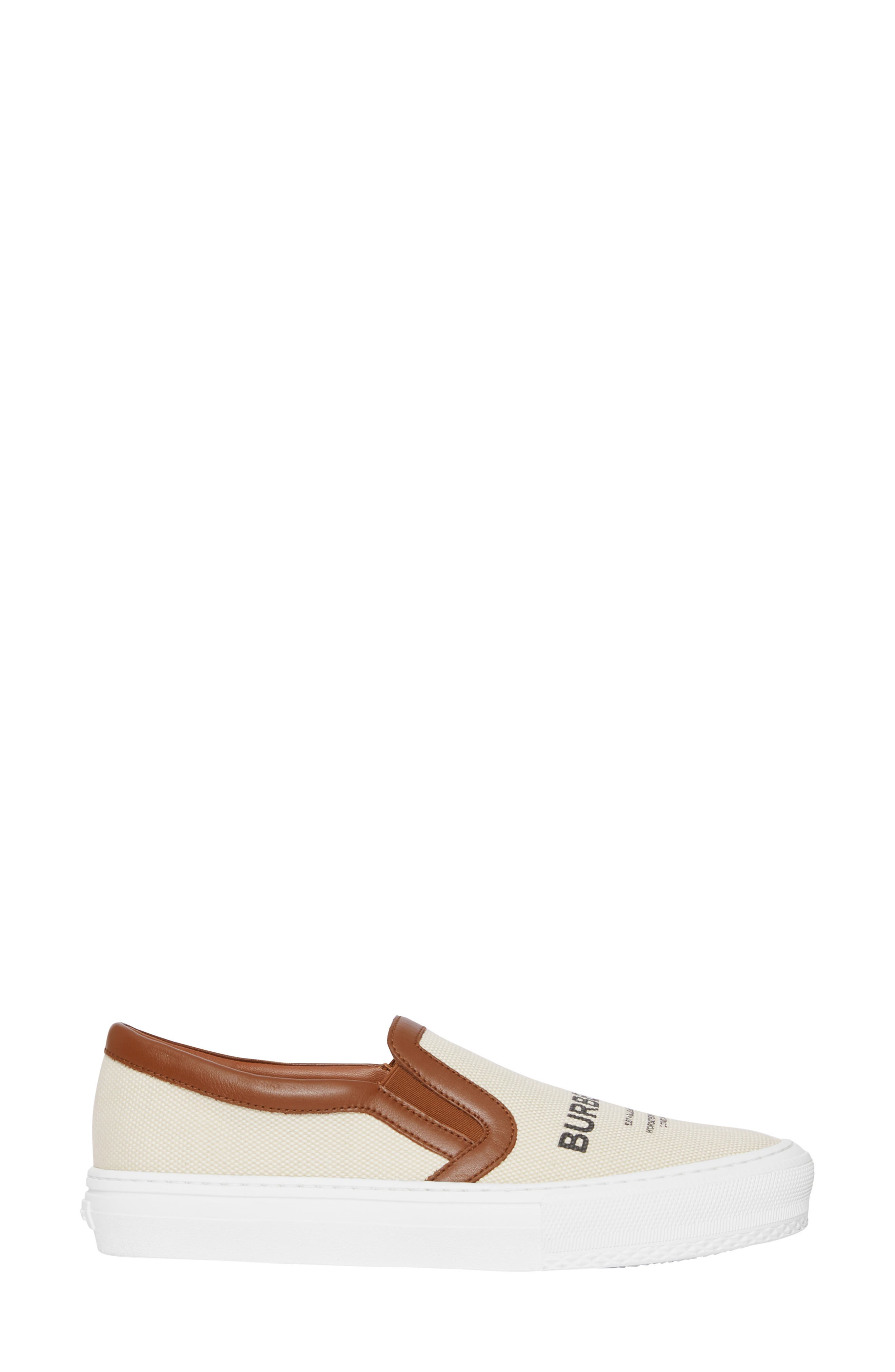 Burberry Delaware Slip-On Sneaker, Alternate, color, 