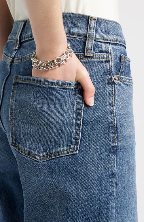 Nordstrom High Waist Wide Leg Jeans In Blue