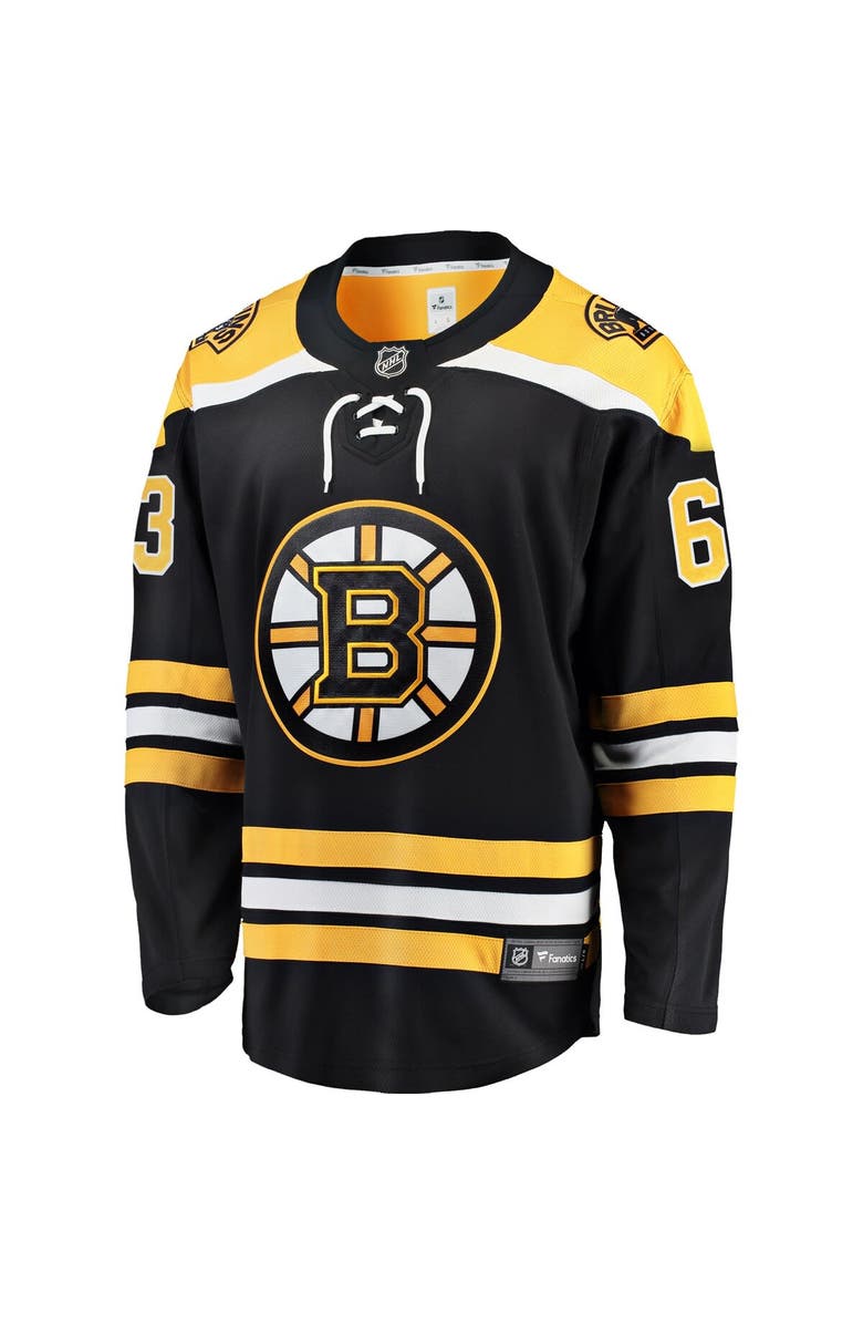FANATICS Men's Fanatics Brad Marchand Black Boston Bruins Home Breakaway Jersey, Alternate, color, 