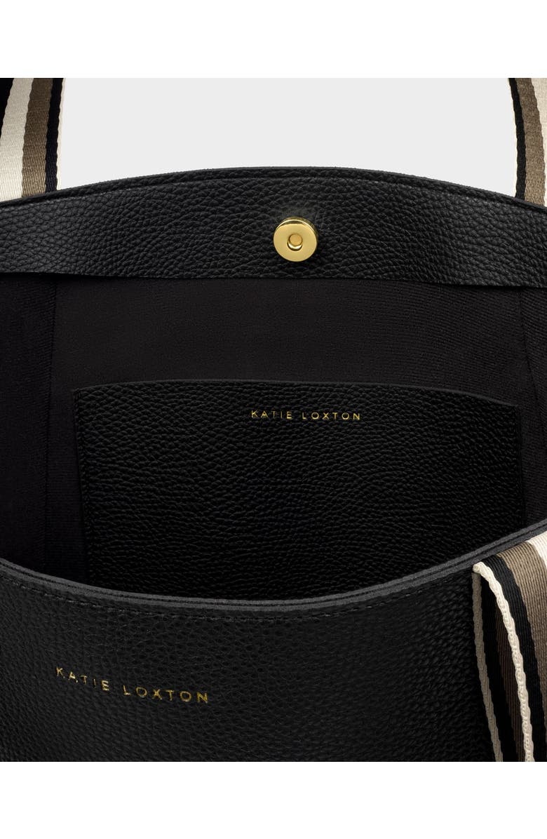 Katie Loxton Hallie Tote Bag in Black, Alternate, color, Black