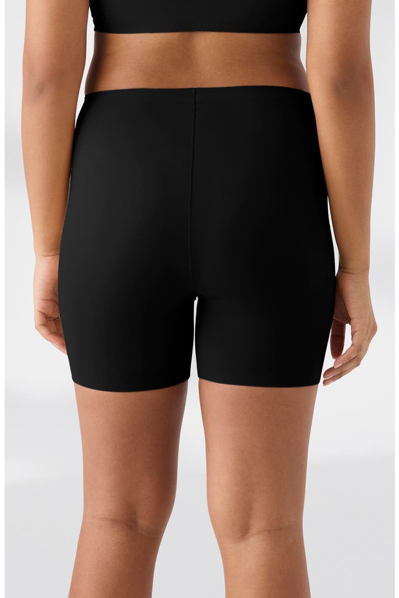 True Body Every Day Bike Shorts, Alternate, color, BLACK