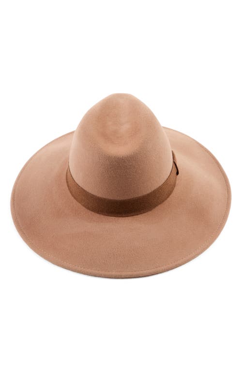 Eugenia Kim Emmanuelle Wool Felt Fedora In Brown