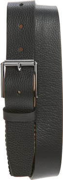 Cole Haan Hidden Stitch Leather Belt