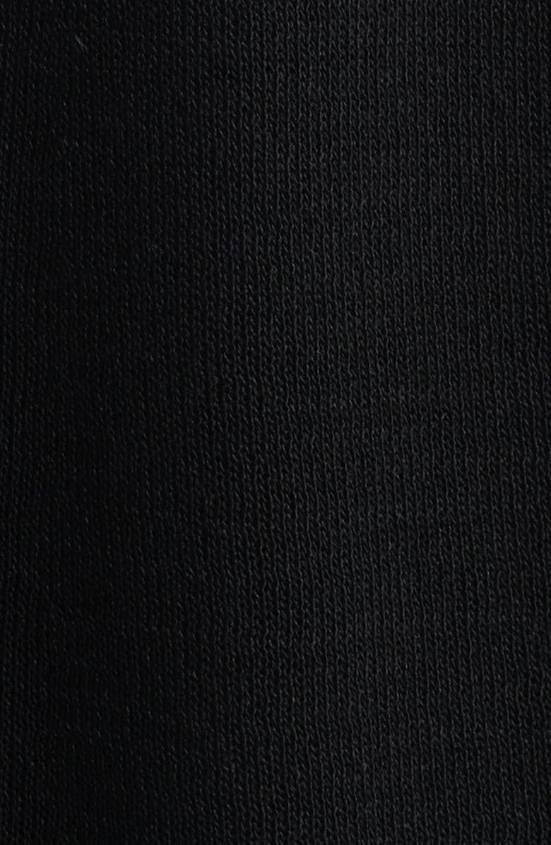Anne Klein Semisheer Short Sleeve Cardigan, Alternate, color, Anne Black